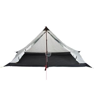 Refugios t puertas diseño esquina de puntal ultralight 340 gramos 4 temporadas ajuste interno la mayoría de la tienda piramidal