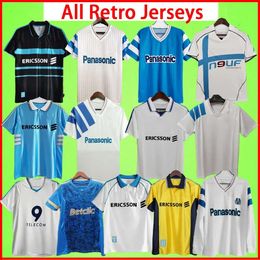 Sheng Maillot de Foot Marseille Retro Soccer Jerseys 1990 1991 1992 1993 1998 1999 2000 2003 2004 2005 2006 2012 Pires Vintage Football Shirt 90 91 92 93 98 99