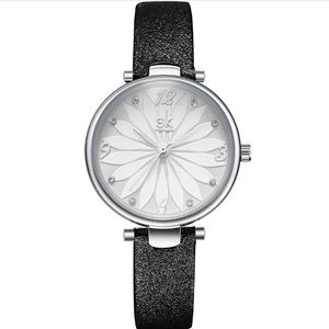 Shengke Brand Casual Simple Quartz Studenten kijken Life Waterproof Diamond Marker Dames horloges 8047 Multicolour optioneel