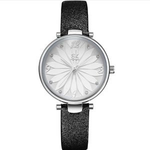 Shengke Brand Casual Simple Quartz Studenten kijken Life waterdichte diamantmarkering dames horloges 8047 Multicolour optionele 234s