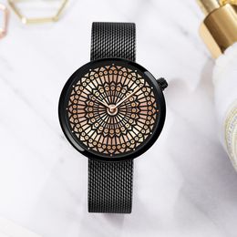 Reloj de marca de lujo Shengke, reloj de cuarzo a la moda para mujer, reloj de malla de acero completo para mujer, relojes impermeables, reloj femenino 2022