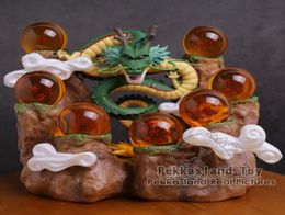 Shenron Mountain Stand 7 boules de cristal figurines en PVC modèle à collectionner jouets X05267858540