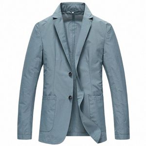 Shenrun Mannen Nieuwe Blazers Zomer Licht Dunne Sneldrogend Jasje Single Layer Ademend Casual Anti-Rimpel Zonnebrandcrème Outdoor g8vA #