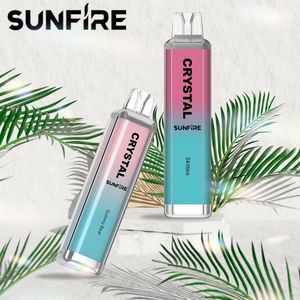 Shenzhen Beste online winkeldistributeurs 1300mAh 16 ml Wegwerp Crystal Bar Elektronische rook Hookah Vape Pen 7000 Puff in Europa/VK ORIGINE RGB LICHT LOKAAL