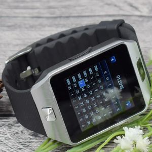 Shenzhen Fabriek Groothandel Beste Prijzen DZ09 1.44 inch Smart Watch Goedkoopste Telefoon Smartwatch Sim-kaartsleuf Reloj Inteligente