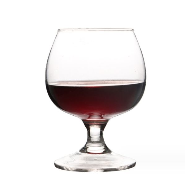 shenzhu Copa de Cristal KTV Bar Brandy Copas de Vino Tinto Taza de coñac de Pierna Corta Whisky Botella de Agua para el hogar Taza Transparente Botella de Agua