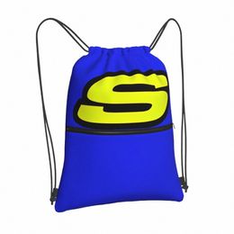 SAGS SHERCO DROWSTRING SACKPACKS MAN TAST MEN MEN SACKPACKS POUR CHILDRENTRENDY CREARE ARTS PISCHE PESCA LANCH SAG Étudiant Cool i5W2 #