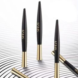 Shezi Black Liquid Eyeliner Pen Waterdicht Langdurige oogmake -up Gladde QuickDry Gold Liner Pencil Japanse Cosmetics 240220