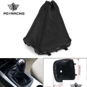 Shift Knob Pqy - Lever Gaiterstick Gaiter Gear Shift Boot Er For Ford Transit Van Mk7 2006-2013 Car Collars Pqy-Sbc14 Drop Delivery 2 Dhdsx