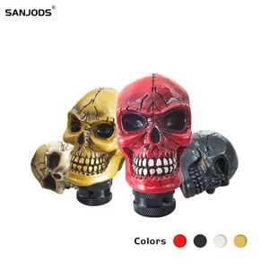 Shift-knop Skull Personalized Modification Gear Stick Golf 4 Universele Handmatige Hefboom Auto-onderdelen