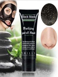 SHILLS MASSE NOIR BLACK Nettoying 50 ml Masque facial au point noir pour DHL7362280