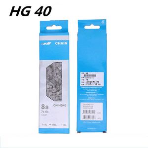 Shiman0 HG40 6/7/8 Speed ​​Chains voor Shimano MTB Mountain Road Bike 11V Chain 116L Bicycle Accessories en Parts 0210
