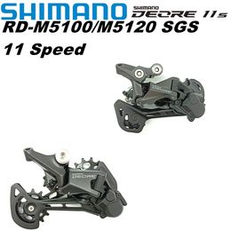 Shimano Deore M5100 SGS DERALILLIAURS Mountain Bike RD-M5100 10S 11S MTB Shadow 2 * 11 vitesses