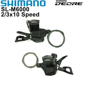 Shimano Deore M6000 Bike Derilleurs 20/30 Speed SL-M6000 SHIFTER LEVER MTB SL M6000 Bicycle Interrupteur 10V