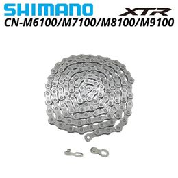 SHIMANO DEORE SLX XT XTR M6100 M7100 M8100 M9100 chaîne 12 vitesses VTT vélo 12 s pièces vtt actuelles avec lien rapide 240228