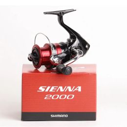 Shimano Sienna Spinning Fishing Reel Wawater / Doux d'eau douce 1000FG / 2500FG / 4000FG Bobine de rotation de bobine en aluminium