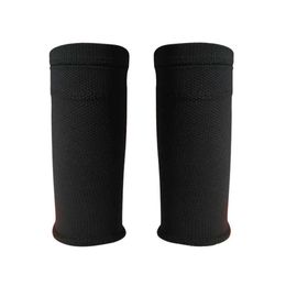 Shin Guard 1 par de mangas para hombres Adt Kids Boys Fútbol Leggings Tobillo Calcetines Pie Proteger Almohadilla gruesa Entrega de caídas Deportes al aire libre Athlet Dh1Uj