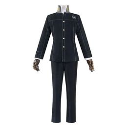 Costume de Cosplay Shin Megami Tensei Persona 4 Yasogami Yu Narukami, uniforme scolaire pour hommes et garçons adultes, Costume 241e