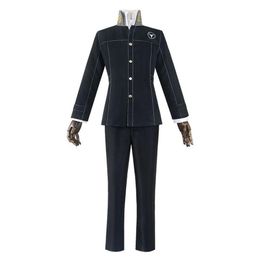 Shin Megami Tensei Persona 4 Yasogami Yu Narukami Cosplay Kostuum Volwassen Mannen Jongen Schooluniform Costume209r