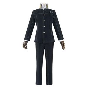 Shin Megami Tensei Persona 4 Yasogami Yu Narukami Cosplay Kostuum Volwassen Mannen Jongen Schooluniform Costume242v