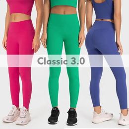 SHINBENE 25 CLASSIQUE 3.0 Beurré Doux Nu Entraînement Gym Yoga Pantalon Femmes Taille Haute Fitness Collants Sport Leggings Size2-12 240131