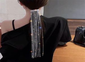 Briller des épingles à cheveux en strass Full pour femmes bijoux longs ponfaiteurs