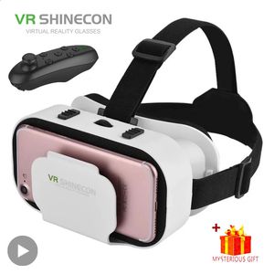 Shinecon VR lunettes 3D casque dispositif de réalité virtuelle casque lunettes lentilles Mobile Smartphone téléphone intelligent cellule Realidade Viar 240130