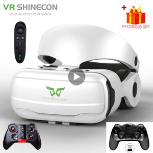 Shinecon VR lunettes casque 3D dispositif de réalité virtuelle casque Viar lunettes lentilles pour Smartphone téléphone portable intelligent Realidade Viewer 240130