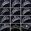 Strinest Strass Crown Crown filles 'Mariée Tiaras Couronnes Mode Crowns Coiffe Coiffes de mariée Headpieces Accessoires Joa bijoux pour mariage