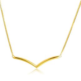 Collier de vœux brillant pour femmes, chaîne dorée brillante, à la mode, ras du cou réglable, Chains2918, 2021