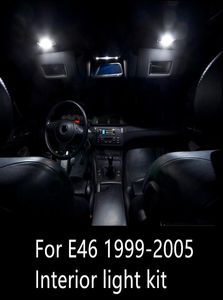 Shinman 14 pièces erreur LED Kit d'éclairage intérieur pour BMW série 3 E46 323i 325i 328i 330i 19992005 éclairage intérieur de voiture 7391916