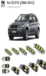 Shinman 20 stks Fout Auto LED Binnenverlichting Kit Auto Led Lamp Voor BMW X5 E70 F15 accessoires 20062014 led interieur verlichting3916625