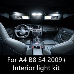 Shinman14pcs Error Free Auto Led Bombillas Car LED Interior Light Kit Dome Lamp para AUDI A4 B8 S4 accesorios 2009-2015 interior