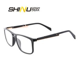 Shinu progressieve multifocale leesbril Mannen zien ver of nabij lezers Presbyopia -bril Oculos Gafas 6131 240416