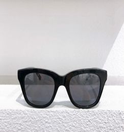 Glanzende zwarte grijze zonnebrillen 0237 Snowdon Fashion Sun Glazen UV400 Bescherming Eyewear met Box7884320