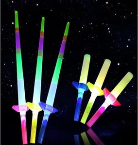 Article de joie brillant Glow Sticks Light Up Toys for Noël Bar Music Concert Party Fournites 100pcs Decoration8630632