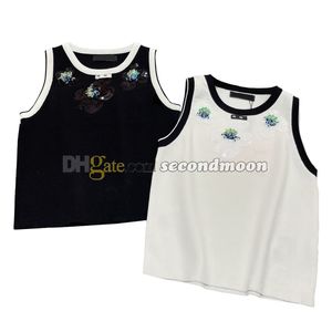 Camisetas sin mangas con lentejuelas brillantes para mujer, chaleco con cuello redondo, chalecos deportivos de secado rápido, camisetas deportivas de estilo informal