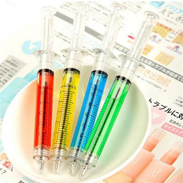 Expédier 100 pièces Mixte HOSPITAL MEDICAL INFIRMIÈRE Seringue Stylos Stylo Bille COULEURS ASSORTIES202Q