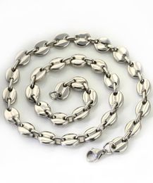 Barco 1803903932039039 Elija la cadena de collar de collar de color plateado de acero inoxidable de longitud longitud