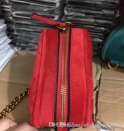 Schip herfst en winterstlye meest popul luxe handtassen dames tas ontwerper mini messenger tassen feminina fluwelen meisje taille tas 5553126