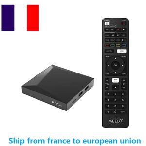 Schip uit Frankrijk Meelo Plus 4K XTV AIR TV Box Amlogic S905w2 2GB RAM 16GB ROM DUAL WIFI 4K Android 11.0 DUAL WIFI