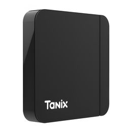Expédié depuis la france TANIX W2 TV Box Android 11 OS 4K HD BT Amlogic S905W2 2G 16G lecteurs multimédias 2.4G5G double Wifi BT