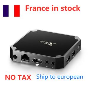 Expédier de la france à la box tv européenne x96 mini amlogic s905w quad core 1gb 2gb ram 8gb 16gb rom android 7.1