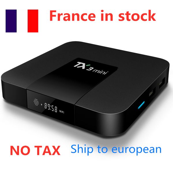 Envío desde Francia TX3 Mini plus TV BOX Android 11 OS 2GB Ram 16GB Rom Amlogic S905W2 Quad Core Internet 4K