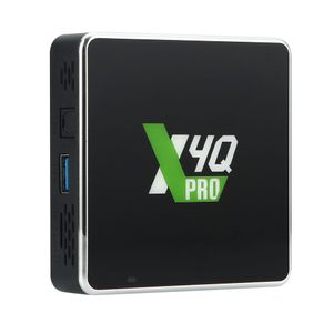 Schip uit frankrijk X4Q Pro PLUS TV box Ugoos Android 11 4GB 32GB Plus 6 Amlogic S905X4 24G 5G WiFi BT51 1000M 4K