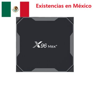 Schip uit Mexico X96 MAX plus TV BOX Android 9.0 4GB RAM 32GB ROM Amlogice S905X3 8K Videospeler 2.4G5GDual Wifi Youtube HD 1000M X96MAX