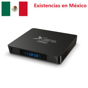 SCHIP UIT MEXICO X96Q PRO Smart TV BOX Android 10 OS Allwinner H313 Quad Core TVBOX 4K 2GB 16GB