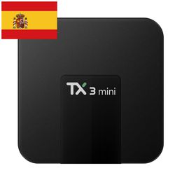 Envío desde España TX3 Mini 2g 16g Android 8,1 TV box 4K H.265 1080P HD 100m lan