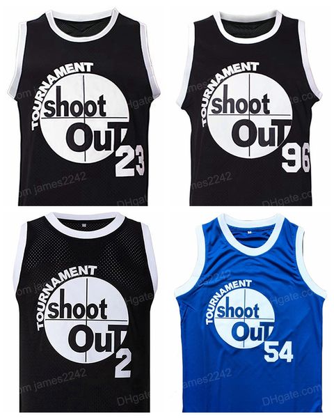 Birdie # 96 MOTAW # 23 PAC # 2 WATSON # 54 Jersey de basket-ball au-dessus du tournoi Rim Tournoi Shootout Men All cousé S-3XL HAUTE QUALITÉ