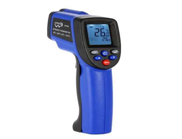 Expédition 50900 degrés LCD numérique Laser IR thermomètre infrarouge sans contact termometro testeur de température professionnel Pyrom1197849